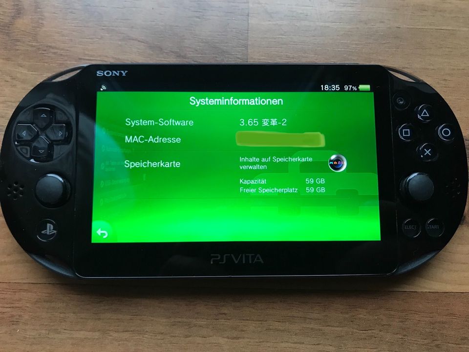 PlayStation Vita / PS Vita 64GB Henkaku in Daun