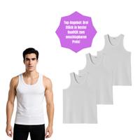 XILOO 3er-Pack Herren Unterhemd Weiß Größe M-XL Hessen - Lich Vorschau