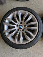BMW X1  Alufelgen 18 Zoll Doppelspeiche 321 Bayern - Mühlhausen Vorschau