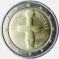 2 Euro, Zypern, selten Rheinland-Pfalz - Hüblingen Vorschau