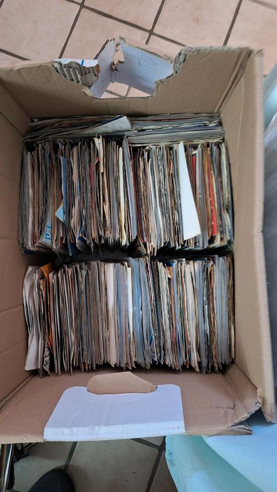 Schallplatten, Singles 7er, ca. 900 -1.000 Stück in Greven