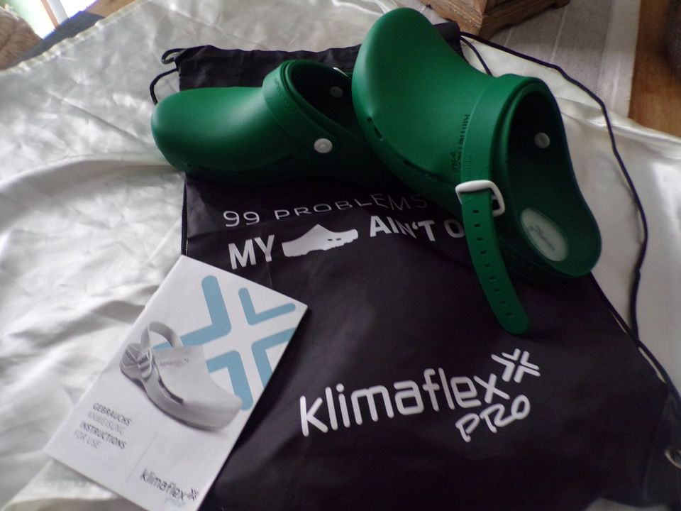 CLOG Klimaflex pro by Nordiska mit Fersenriemen Airgel 36 Neu in Emmerich am Rhein