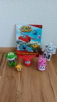 Super Wings Transformer und Buch Jet Mira Atsra Dizzy Baden-Württemberg - Furtwangen Vorschau