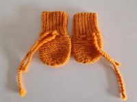 Kleine Fäustlinge Handschuhe für Babys orange Baden-Württemberg - Gundelfingen Vorschau