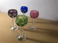 4x Beyer Bleikristall Likörglas, Cherry, bunt Nordrhein-Westfalen - Sonsbeck Vorschau