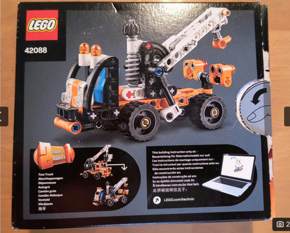 LEGO Technic 42088 Kranwagen-gebraucht-kostenloser Versand in Neckarsteinach