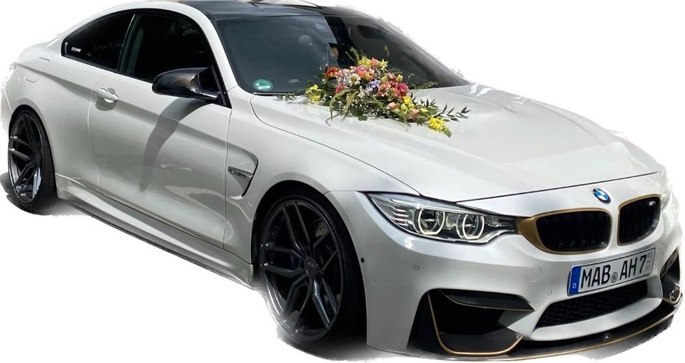 BMW M4 Hochzeitsauto / Hochzeits-Fahrten im Erzgebirge in Chemnitz