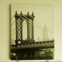 Wandbild "Manhatten Bridge" Format 50 x 40 cm (H x B) Saarland - Schwalbach Vorschau