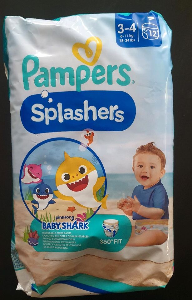 Pampers Splashers Schwimmwindeln 6-11 Kg in Stuhr