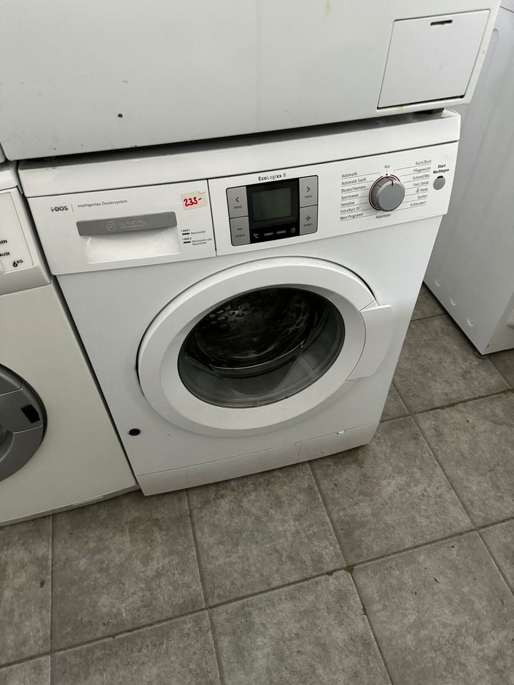 Bosch Waschmaschine mit Display in Hamburg