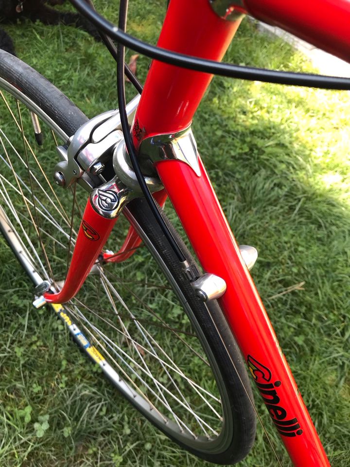 Cinelli Supercorsa rosso Ferrari RH 58 in Waiblingen