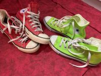 2x all star converse Chucks Schuhe 36,5 Chuck Jaylor 4 rot grün Sachsen - Leisnig Vorschau