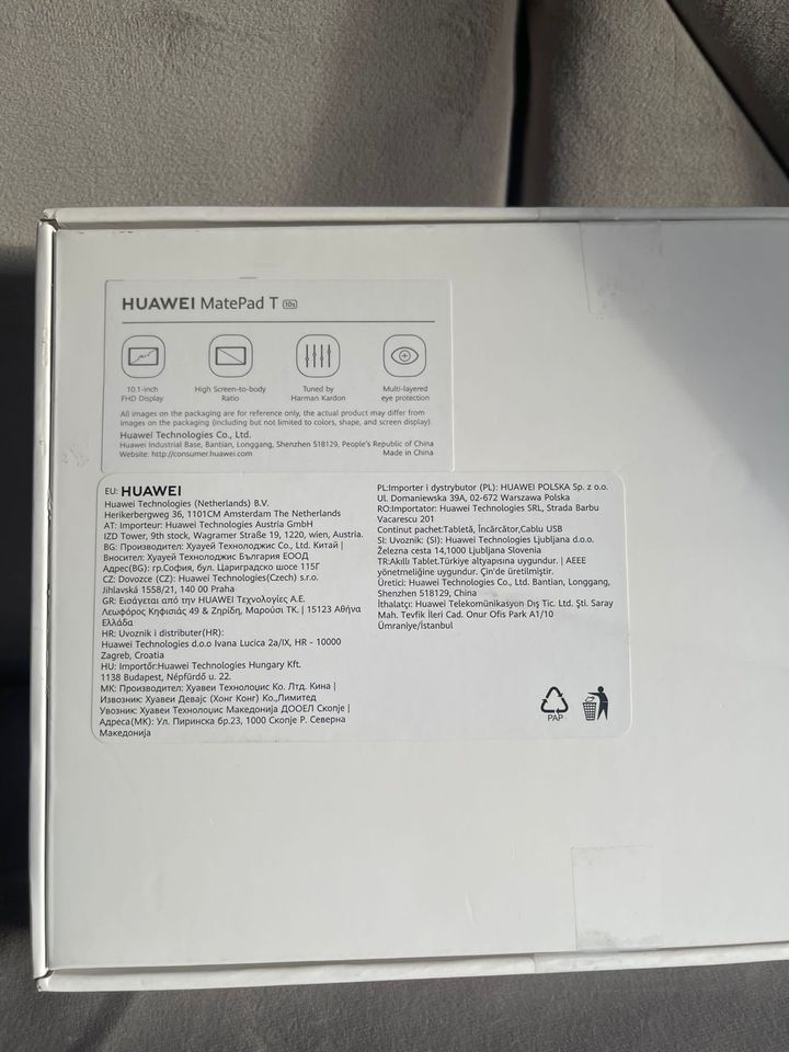 Huawei Matepad T10s 10.1" LTE 64GB 4G Deepsea Blue Neuwertig in Nachrodt-Wiblingwerde