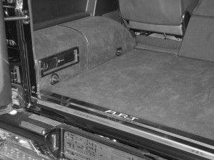 Einstiegsleiste Chrom G-Modell W463 Kofferraum beleucht A.R.T. in Nürnberg (Mittelfr)