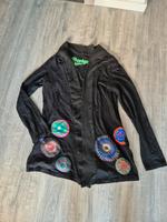 Desigual Strickjacke Gr. M 38 bunte Kreise Damen Dresden - Dresden-Plauen Vorschau