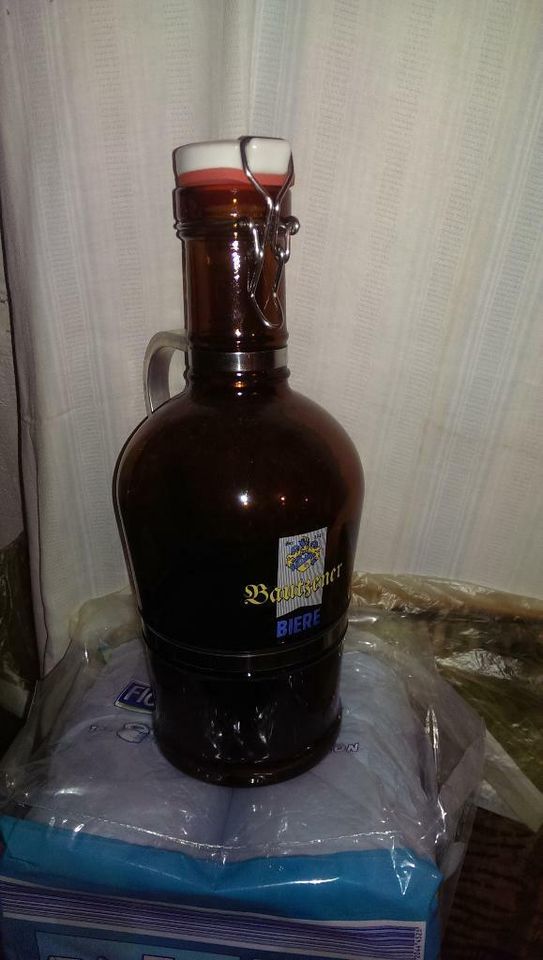 Siphon Syphon  Bier Flasche Bautzener in Neukirch/Lausitz