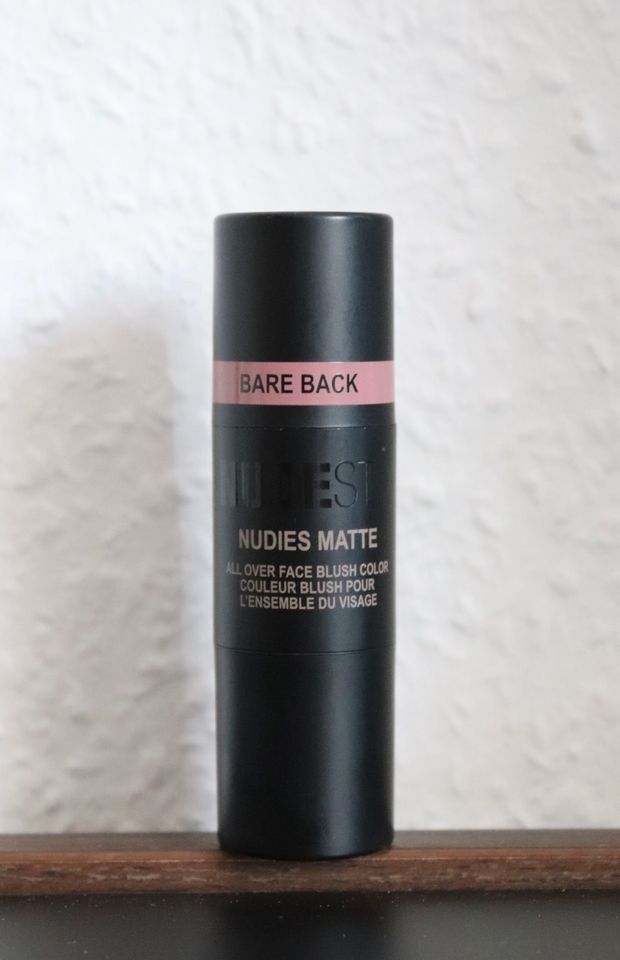 Nudestix Nudies Matte Blush - Blush-Stick Farbe Bare Back in Köln