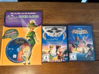 3 TinkerBell DVD‘s. Eine mit Buch. Nordrhein-Westfalen - Bedburg-Hau Vorschau