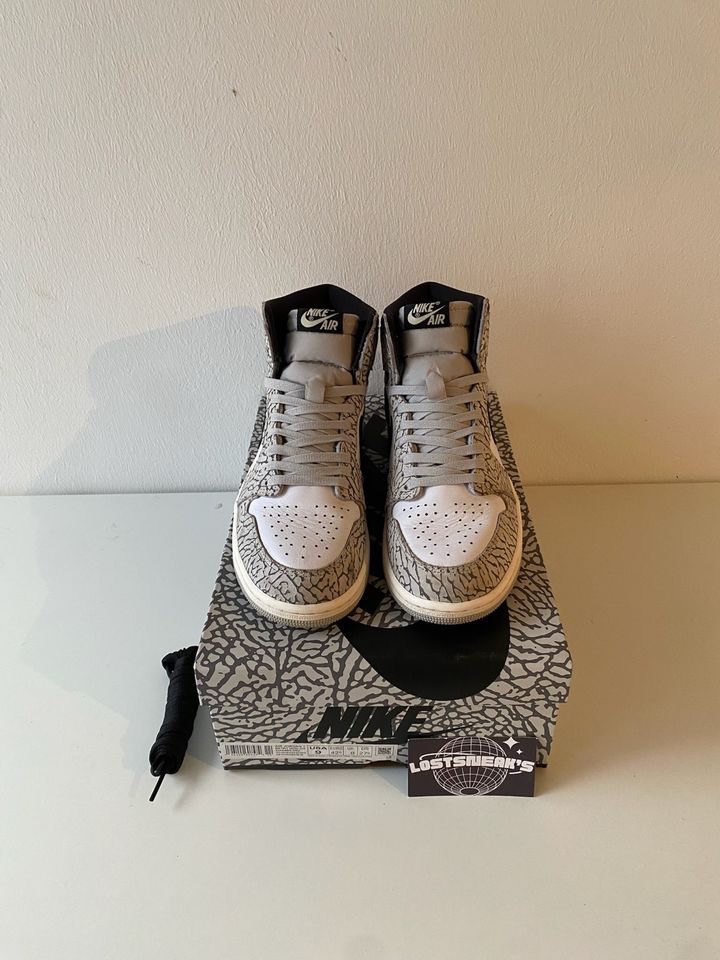 Nike Air Jordan 1 Retro "White-Cement" in Viersen