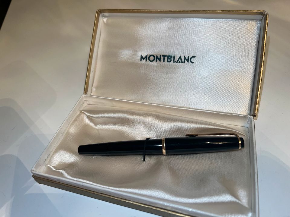 Montblanc Füller mit 585 Goldfeder Kolbensystem in Koblenz