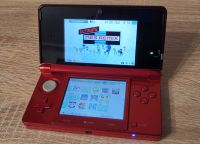 rote Nintendo 3DS Konsole (sehr guter Zustand + Jailbreak Mode) Thüringen - Bad Frankenhausen/Kyffhäuser Vorschau