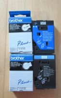 brother P-touch 2  Bandkassetten TC-201 schw/w,TC-203 blau/w zus. Berlin - Reinickendorf Vorschau
