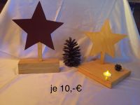 Holzfiguren Weihnachten Sterne+Weihnachtsbäume Niedersachsen - Löningen Vorschau