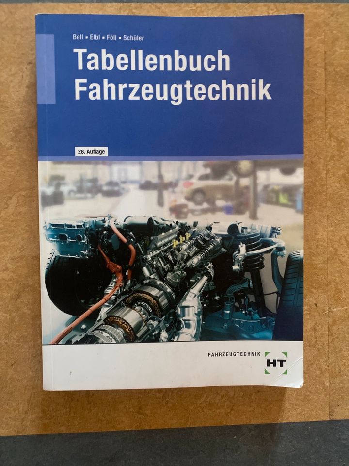 Tabellenbuch Fahrzeugtechnik Auflage 28 in Bad Dürkheim