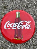 Emailleschild Werbung Reklame Coca Cola Bayern - Ainring Vorschau
