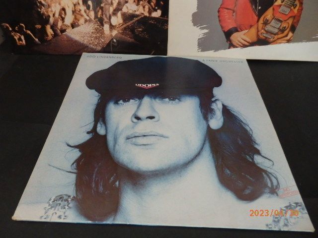 UDO LINDENBERG 3 LPs (UDOPIA+Livehaftig+WeisseSerie) in Insheim