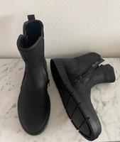 ecco bella Stiefelette schwarz Nubukleder Hessen - Künzell Vorschau