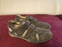 Halbschuhe Mädchen Jungen 34 Braun Leder Klettverschluss Däumling Niedersachsen - Wolfsburg Vorschau