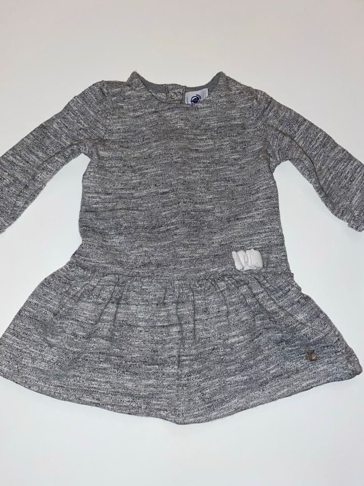 *❤️*wie NEU!*PETIT BATEAU*Kleid Sweatkleid*Gr.56-62-68*❤️* in Bad Doberan