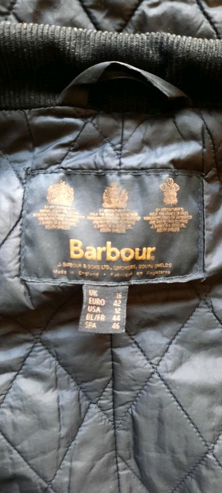 Barbour Damen Jacke schwarz gewachst in Hamburg