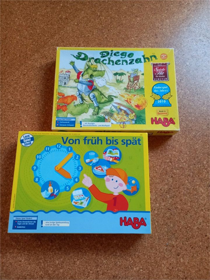 HABA Spiele, Diego Drachenzahn, Von früh bis spät in Alfeld (Leine)