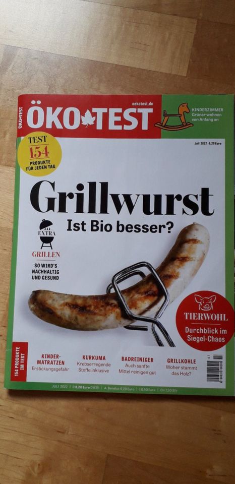 Öko Test Zeitschrift, gut erhalten in Heuchelheim