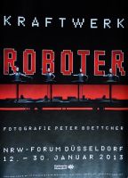 Kraftwerk Roboter Ausstellungsplakat 2013 Brandenburg - Frankfurt (Oder) Vorschau