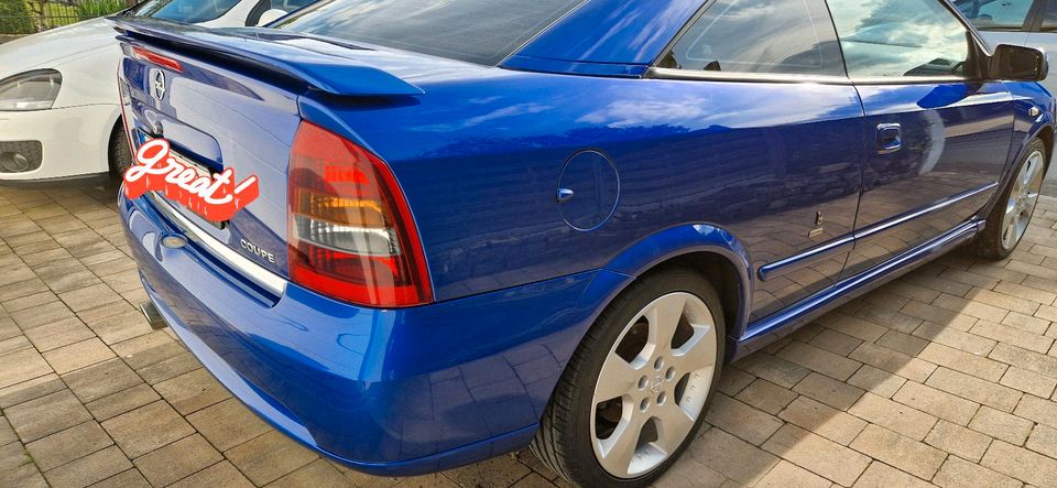 Opel Astra G Coupe, Linea Blue in Schlüsselfeld