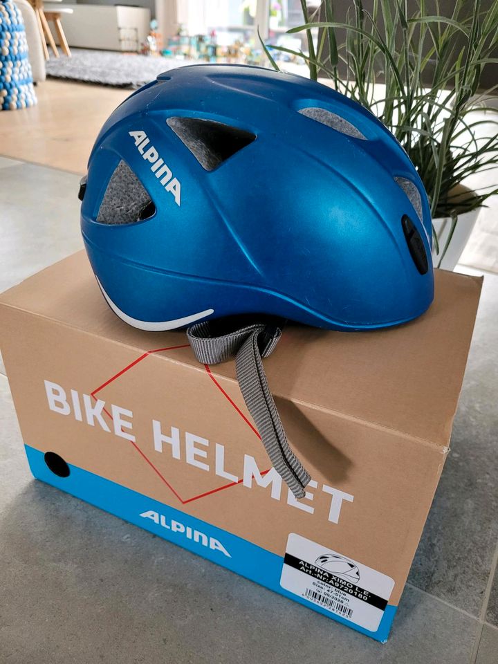 Alpina Fahrradhelm Ximo L.E. in blau in 47 bis 51 cm in Pattensen