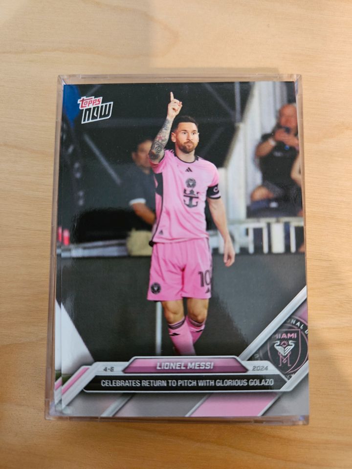 Topps NOW Lionel Messi in Unterschleißheim