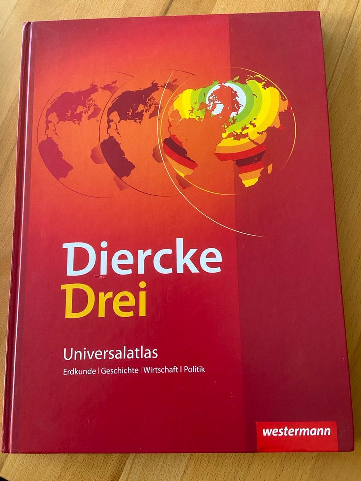 Diercke Drei Universalatlas Schule Atlas in Schwarzenbek