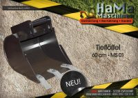 Tieflöffel Löffel 60 cm Minibagger MS01 NEU!!! Nordrhein-Westfalen - Espelkamp Vorschau