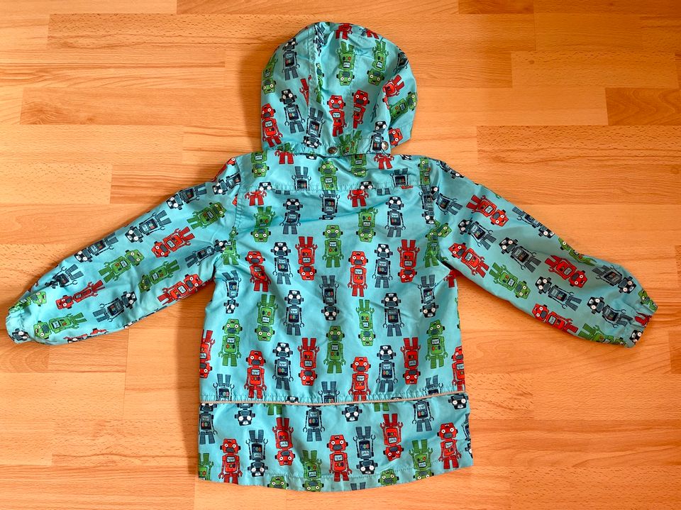 ⭐️ Übergangsjacke 116 hellblau mit Roboter der Marke name it in Homberg (Efze)