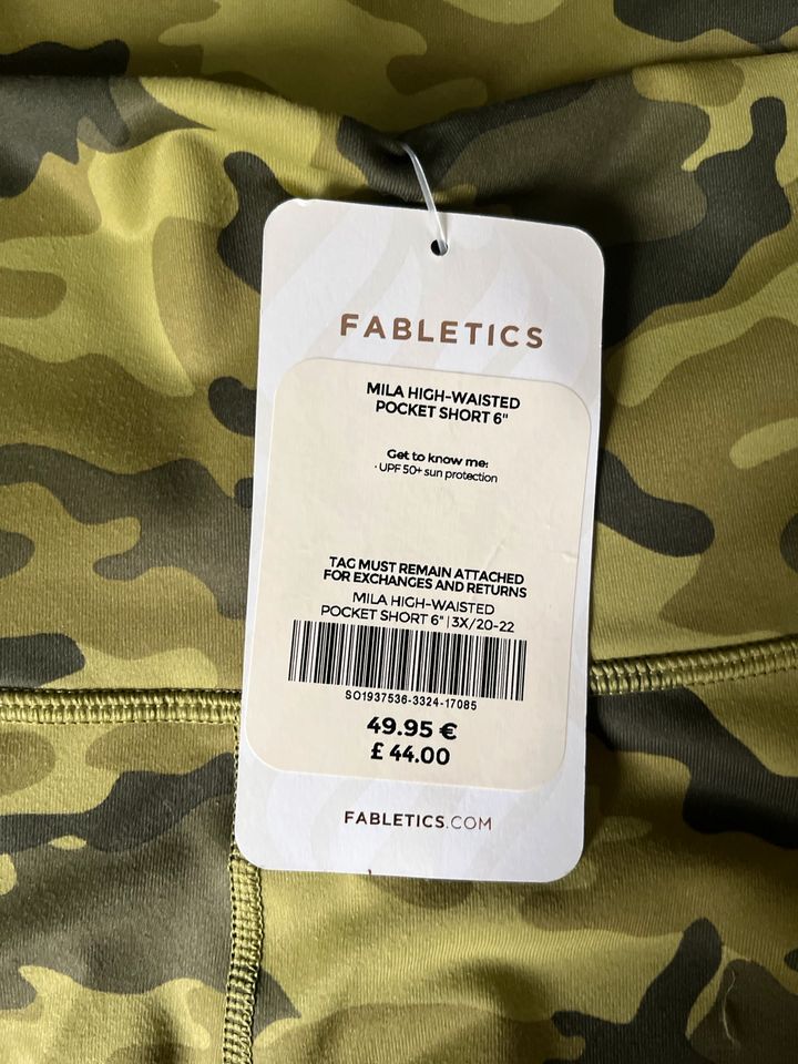 Fabletics kurze leggins in Warmensteinach