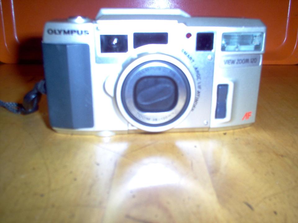 olympus view zoom 120 Analog Film Kamera Camera Antik Vintage in Walluf