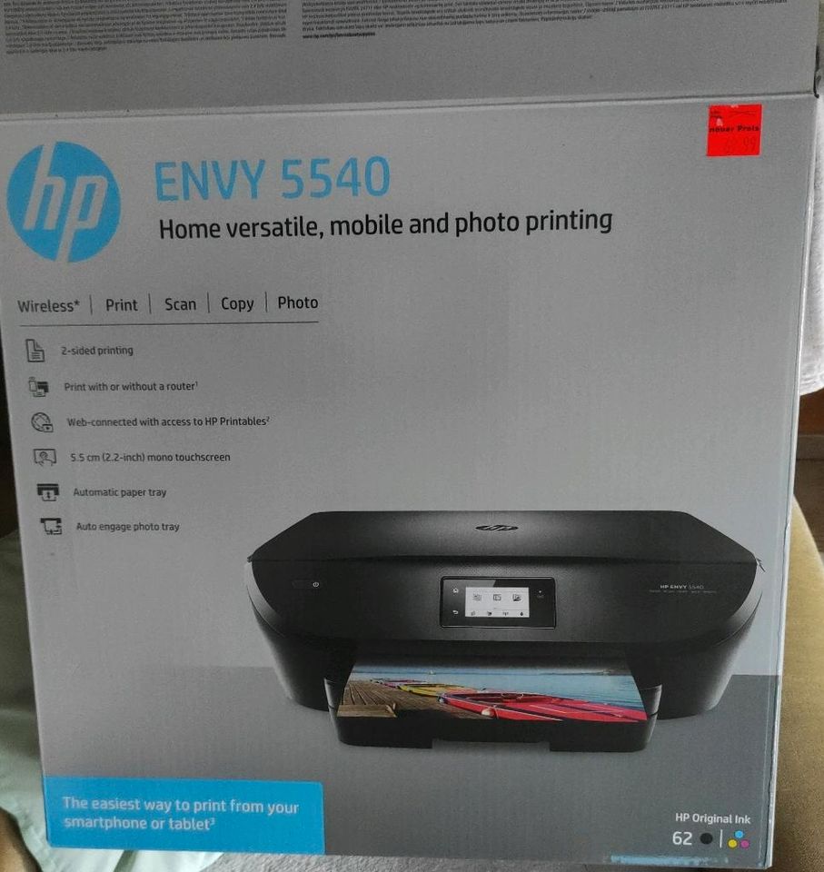 HP ENVY 5540 All in One Farbdrucker in Merkers-Kieselbach