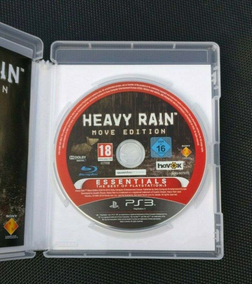 Heavy Rain Playstation 3 Spiel PS3 in Grebenstein