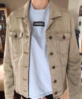 Jeansjacke in beige, Gr. 42 Bayern - Donauwörth Vorschau