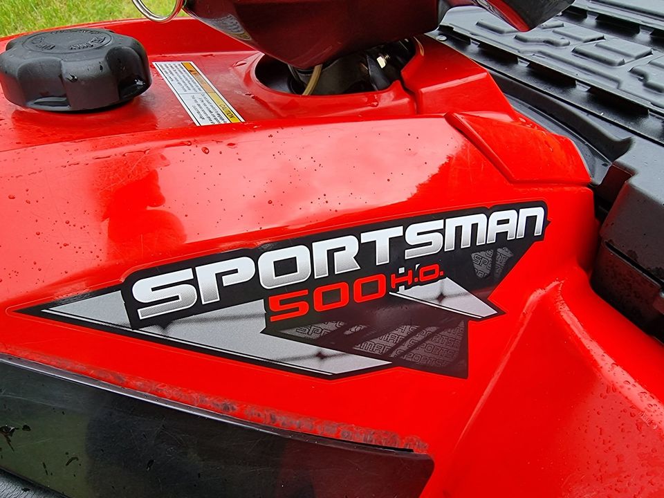 POLARIS Sportsman 500 HO ATV Quad 4x4 Allrad Winde 5701km in Weismain