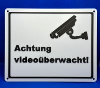 ,Achtung Videoüberwacht’- Schild 3D-Druck Rheinland-Pfalz - Wallertheim Vorschau
